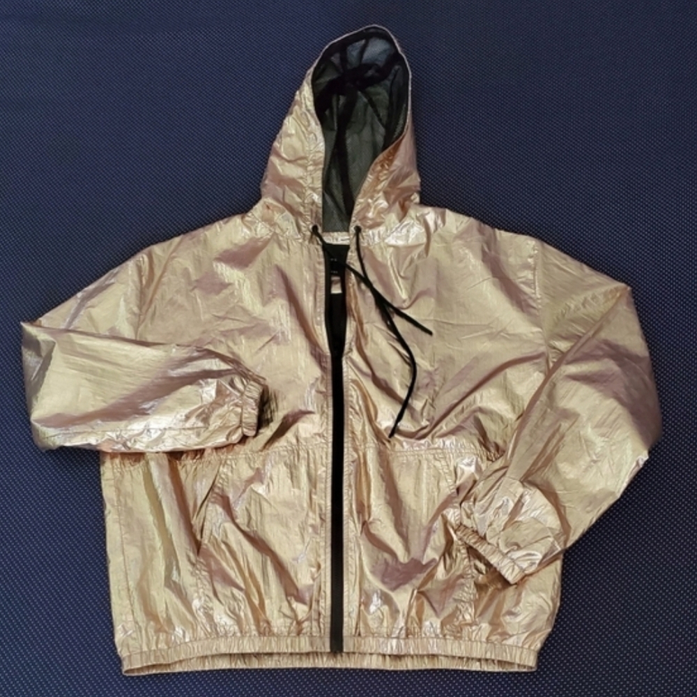 Elodie Gold Hooded Jacket